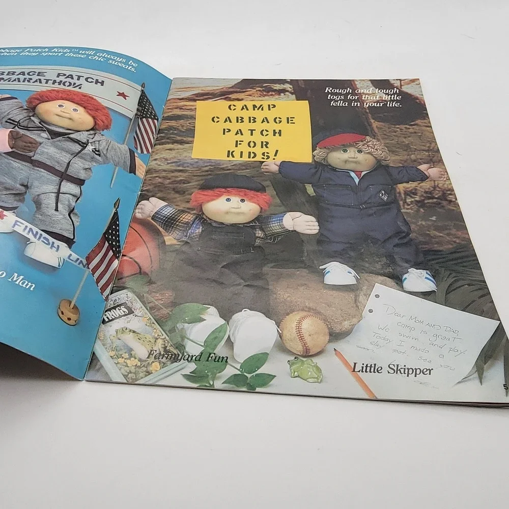 Xavier Roberts Designer Clothes From The Cabbage Patch Pattern Booklet 7686 Good
